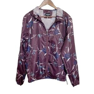 Sunrise Kingdom Waterproof Floral Hooded Windbreaker Jacket